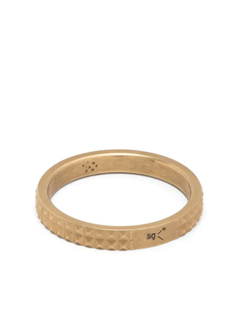 Le Gramme 18kt yellow gold guilloché ring Gold LGAOJGUPBR01105