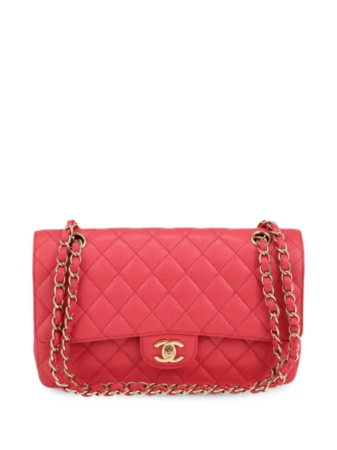 CHANEL Pre-Owned Double Flap shoulder bag Pink 408994