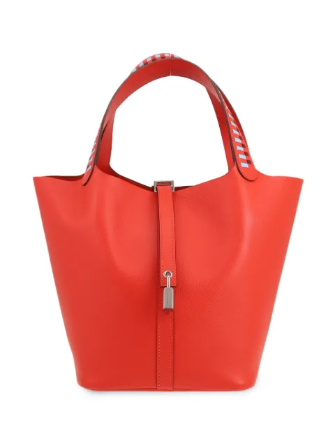 Hermès Pre-Owned 2019 Picotin Lock tote bag Red 408734