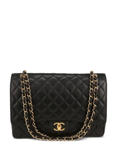 CHANEL Pre-Owned Jumbo Double Flap shoulder bag Black 409515