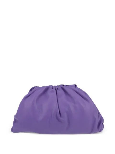 Bottega Veneta Pre-Owned 2020 Pouch leather handbag Purple 407065