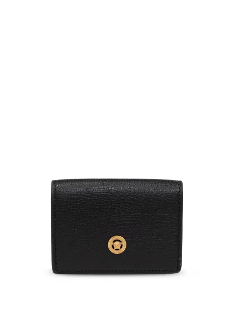 Versace Medusa Biggie tri-fold wallet Black 10114561A10544