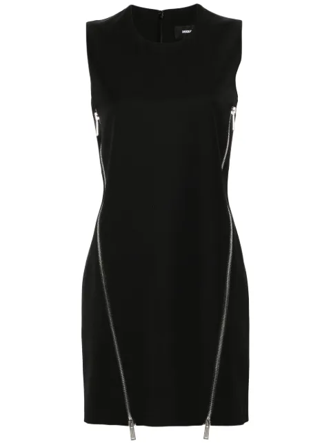 DSQUARED2 Audrey zip-detailed shift dress Black S75CV0857S76498