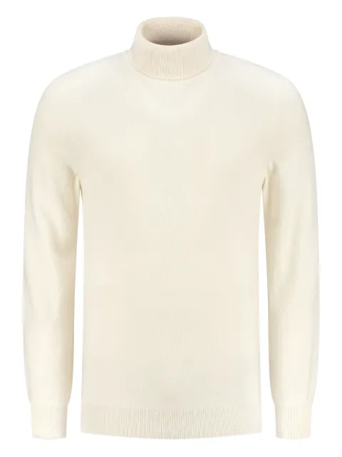 Fedeli roll-neck sweater Neutrals 5UI07005TALCO