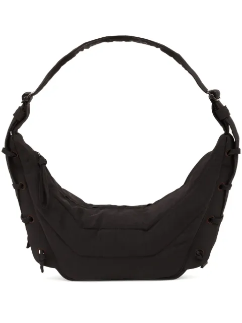 LEMAIRE small Soft Game bag in nylon canvas Brown BG293LF1330