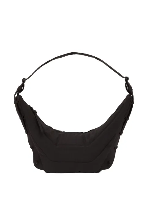 LEMAIRE medium Soft Game bag in nylon canvas Brown BG0074LF1330
