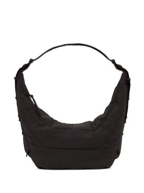 LEMAIRE large Soft Game bag in nylon canvas Brown BG0105LF1330