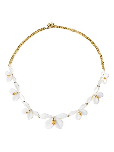 Shanghai Tang Ginger Flower chain necklace Gold V5WJN439EE00