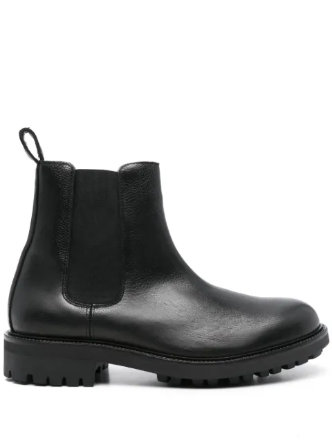 Calvin Klein leather Chelsea boots Black HM0HM01562