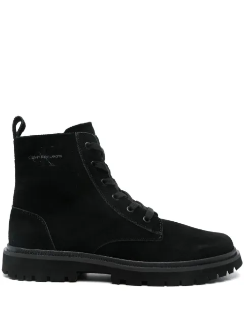 Calvin Klein Jeans suede boots Black YM0YM01070