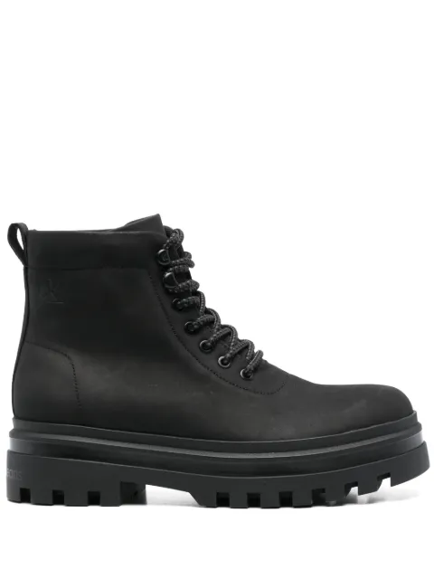 Calvin Klein Jeans leather boots Black YM0YM01076