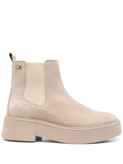 Tommy Hilfiger suede Chelsea boots Neutrals FW0FW08303