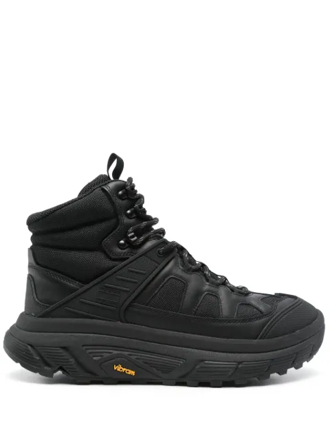 Tommy Jeans rubberised-logo boots Black EM0EM01490