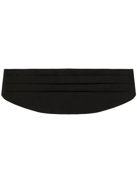 Dolce & Gabbana silk belt Black FB394AG0U05