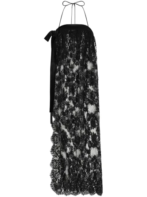 Dolce & Gabbana chantilly lace dress Black F6JRQTILMA8