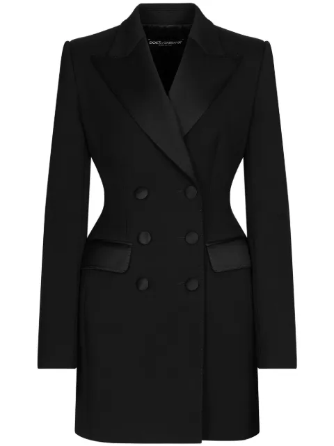 Dolce & Gabbana double-breasted jacket Black F27CVTFUBGE