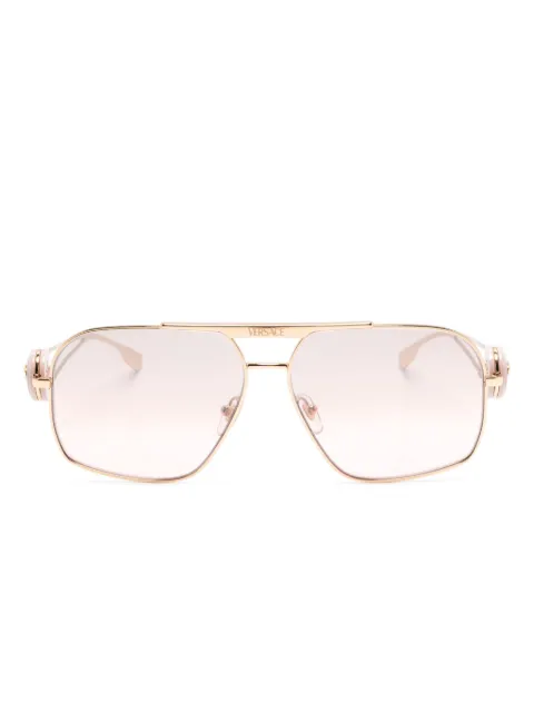 Versace Eyewear Medusa pilot-frame sunglasses Gold 2269