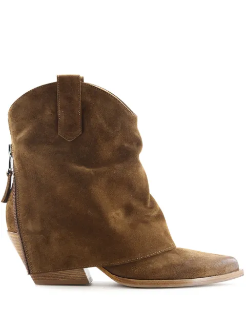 Notabene 60mm Zorro suede boots Brown ZORRO