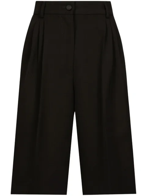 Dolce & Gabbana tailored gabardine shorts Black FTC77TFU21E