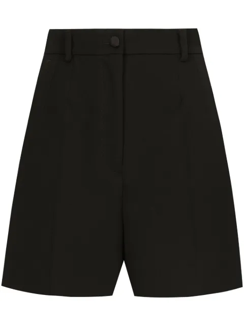 Dolce & Gabbana high-waist shorts Black FTC78TFU21E