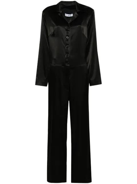 Almaz Industrious satin jumpsuit Black JS0201SS24