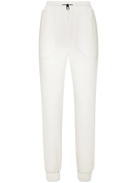 Plein Sport logo-print track pants White AADCWJT2007SJO001N