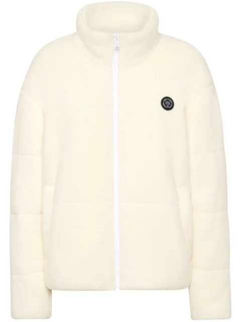 Plein Sport Sherpa puffer jacket Neutrals AADCWRB1466STE003N