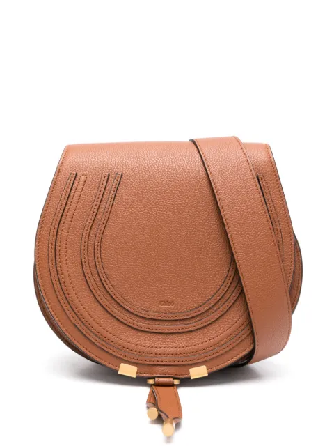 Chloé Marcie leather cross body bag Brown CHC24AS679I31