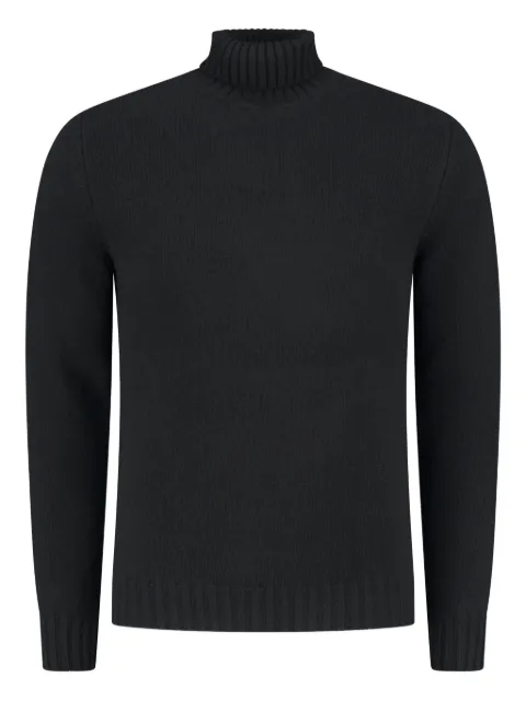 Fedeli roll-neck sweater Black 5UI060948
