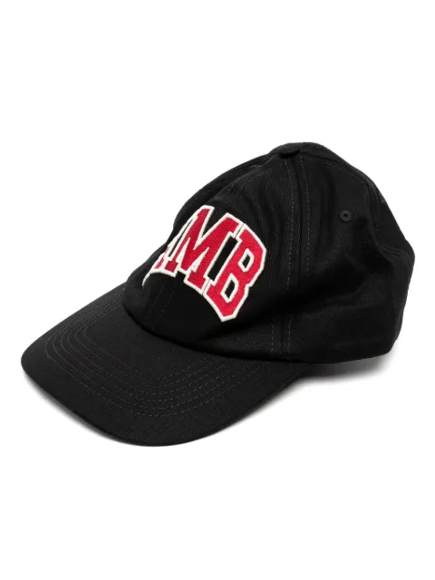 AMBUSH logo-embroidered cap Black BMLB002F24FAB0011028