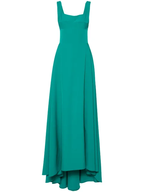 Atu Body Couture pleated maxi dress Green AT24035