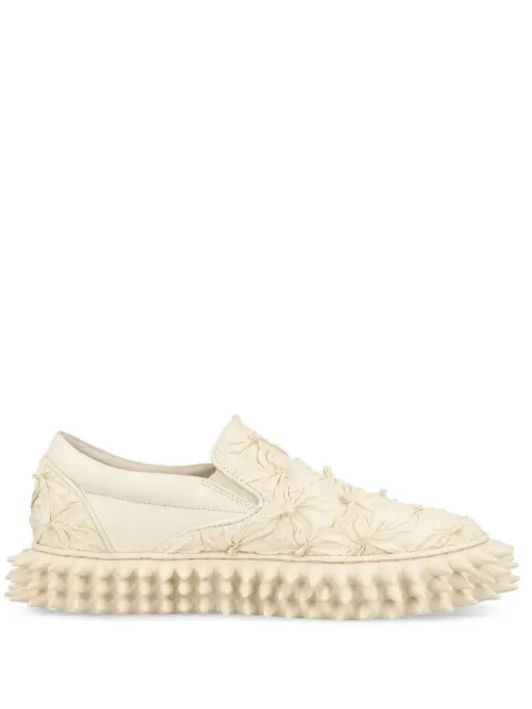Doublet Porcupine slip-on sneakers Neutrals 24SS60FT60