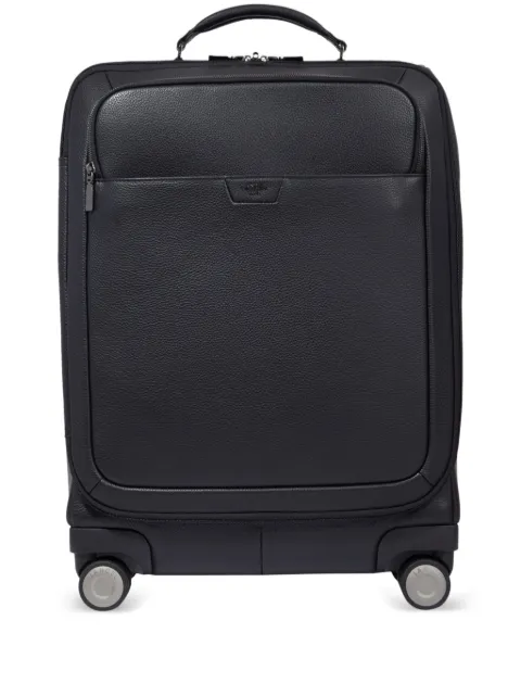 Lancel Come de Lancel leather cabin suitcase Black A1322710TU