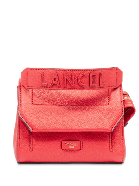Lancel mini leather cross bag Orange A09221JQTU