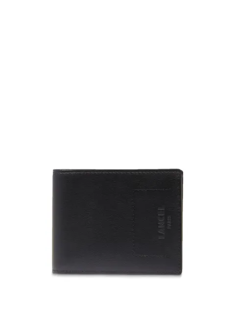 Lancel 8cc bi-fold leather wallet Black A1298910TU