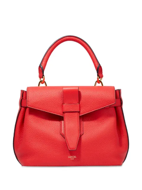 Lancel small Charlie de Lancer leather tote bag Red A13166JQTU