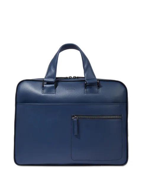 Lancel Max de Lancel leather briefcase Blue A1298080TU