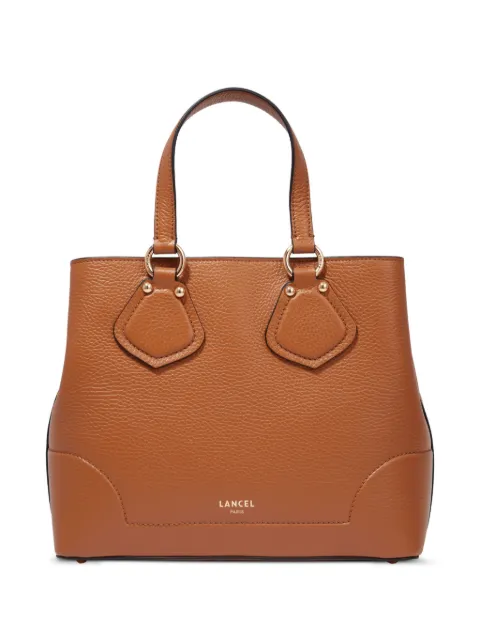 Lancel small Neo Izy de Lancer leather tote bag Brown A1213320TU
