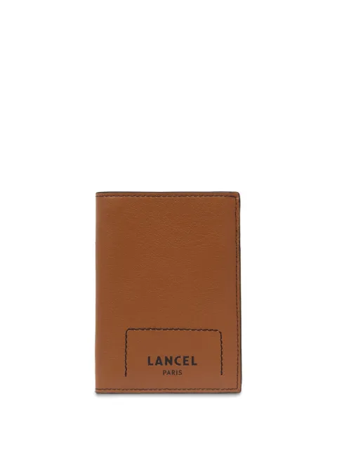 Lancel 9cc tri-fold leather wallet Brown A1299068TU