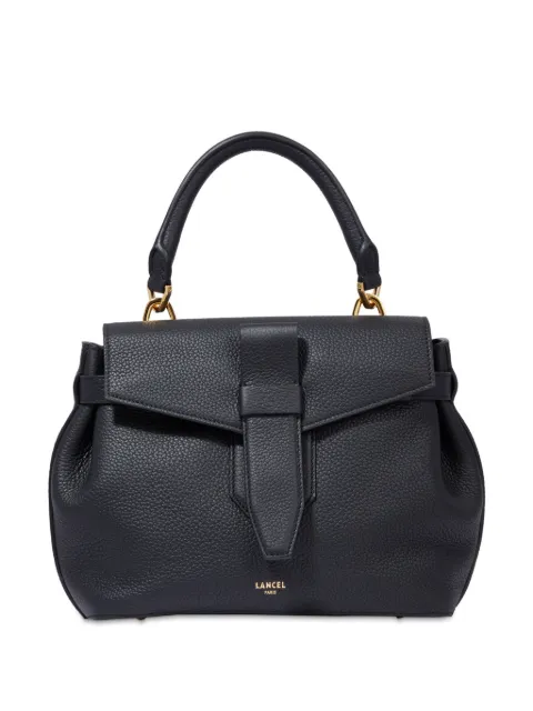 Lancel small Charlie de Lancer leather tote bag Black A1316610TU