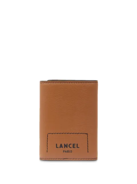 Lancel tri-fold leather wallet Brown A1298868TU