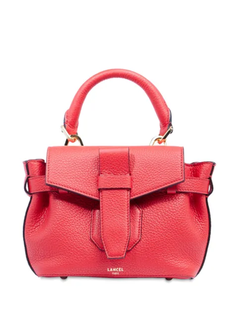 Lancel Charlie leather mini handbag Red A13165JQTU
