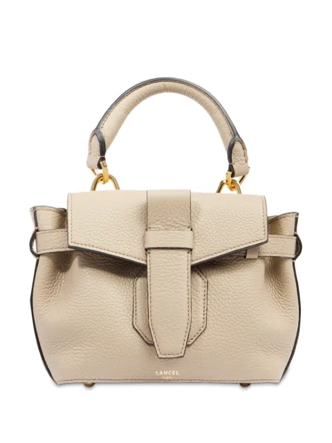 Lancel Charlie leather mini handbag Neutrals A13165E1TU