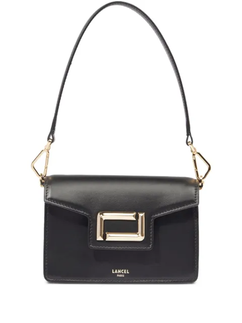 Lancel mini leather shoulder bag Black A1327510TU