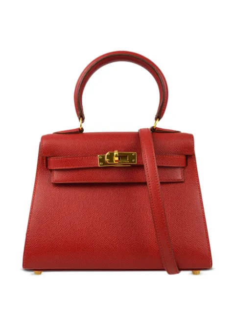 Hermès Pre-Owned 1995 Kelly 20 two-way handbag Red CIRCLEYN