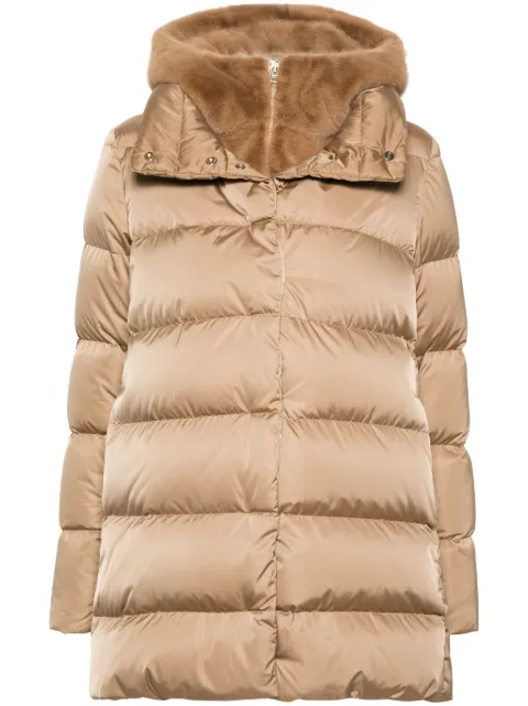 Herno layered puffer coat Neutrals PI001934D12170Z