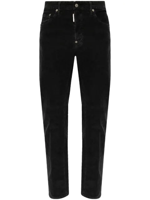 DSQUARED2 corduroy slim-cut jeans Black S74LB1528S53162