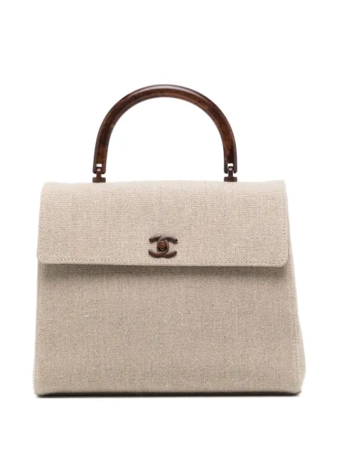 CHANEL Pre-Owned 2001 medium Kelly flap bag Neutrals CHANEL2001MEDIUMKELLYFLAPBAG