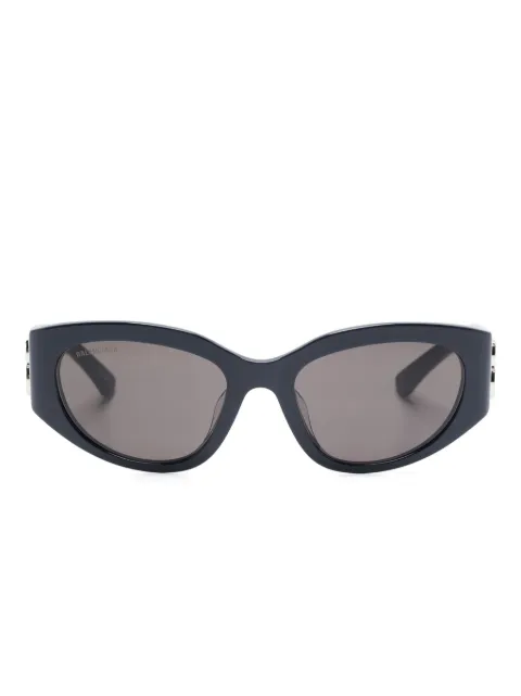 Balenciaga Eyewear Bossy oval-frame sunglasses Blue BB0324SK008