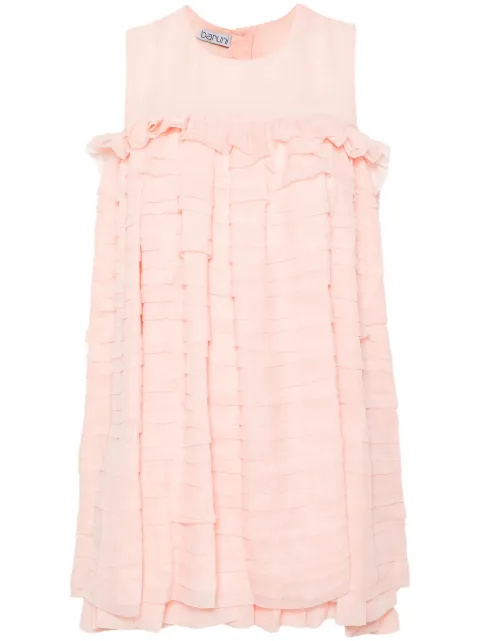 Baruni ruffled mini dress Pink PF2451PI